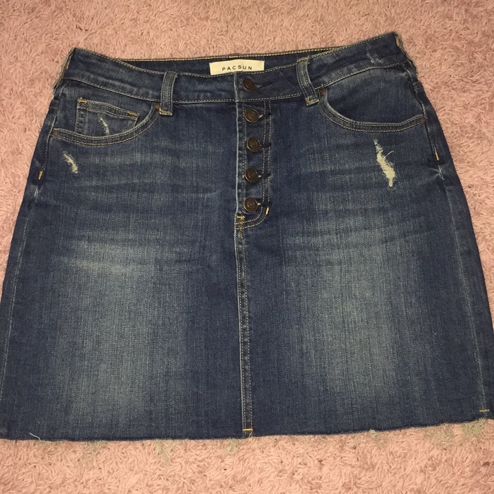 Jean skirt